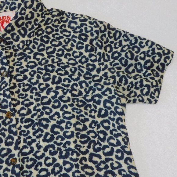 SOLID & STRIPED Cabana Shirt in Leopard | Animal Print | NWOT| Medium - Picture 3 of 8